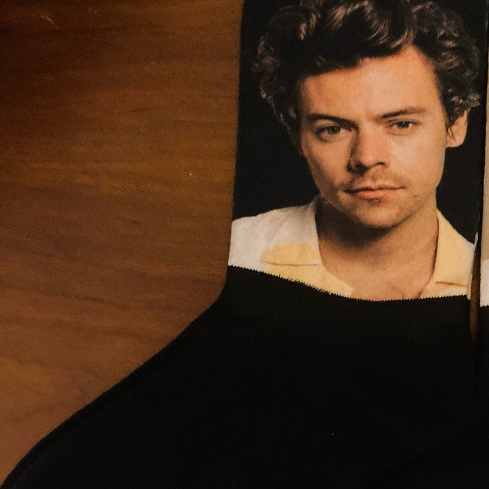 Harry Styles Socks Medium Ladies